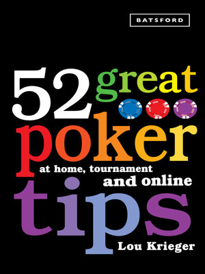 cover image of 52 Great Poker Tips